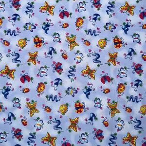 Lady Bugs, Butterflies, Caterpillars - You Bug Me by Fabric Visions - 1/2 Yard
